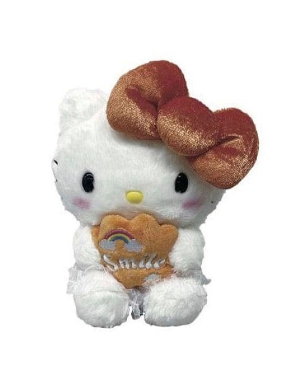 Hello Kitty Message "Smile" Plush - 7"
